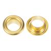 HARFINGTON 200set Grommets Kit Metal Eyelets 6mm 1/5" Hole Tiny Grommet for Shoes Clothes Belt Bag DIY Project, Gold Tone view 4