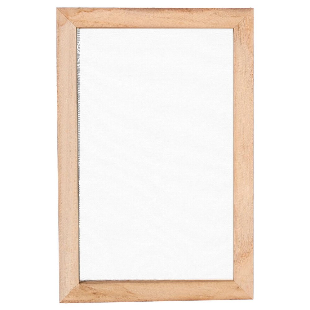 EXCEART 1set Handmade Paper Frame Kit Wooden Paper Making Screen for Diy Crafts Papermaking Mold Pulp for Boys and Girls Art Projects and Nature Journals