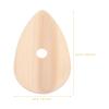 EXCEART Sturdy Clay Pottery Ribs Clay Tool DIY Sculpting Kit for Pottery Wood Tool view 2