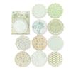 ZXMNBH Paper for Scrapbooking Kit Lace Mountain Collage Diary Planner Materials Adults Junk Journaling Decor Supplies 10 Pcs/Pack view 1