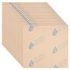 BENECREAT 60 Sheets Anti-Corrosion Paper 12x12 Inch Anti-Rust Paper Moisture-Proof Rust-Proof Paper Neutral Kraft Paper for Metal Parts Storage and Packaging, Brown view 1