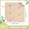 BENECREAT 60 Sheets Anti-Corrosion Paper 12x12 Inch Anti-Rust Paper Moisture-Proof Rust-Proof Paper Neutral Kraft Paper for Metal Parts Storage and Packaging, Brown view 2