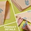 BENECREAT 60 Sheets Anti-Corrosion Paper 12x12 Inch Anti-Rust Paper Moisture-Proof Rust-Proof Paper Neutral Kraft Paper for Metal Parts Storage and Packaging, Brown view 4
