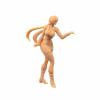 ZEDACAKAI 1/72 Figure Anime Female Boxer Character Gorgeous Costumes Model Miniature Scene GK Need to Be Colored by Yourself-No6 view 2