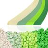Origami Paper Stars, Colorful Handcraft Origami Lucky Star Paper DIY Paper Arts Creativity Hand Art Crafts(Green gradient 540 sheets) view 1
