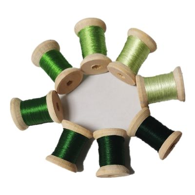 8 spools 100% Natural Mulberry Silk Handmade Embroidery Floss Thread 20-22m per Color No. 1
