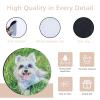 50 PCS Sublimation Coasters Blanks Bulk, 4x4 Inch Round Blank Cup Mat Rubber for Sublimation Transfer Heat Press Printing DIY Crafts view 3