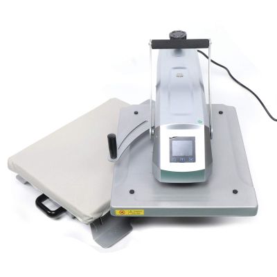 16x20 Inch Heat Press Machine, Manual Shaking Head T-Shirt Heat Press Transfer Machine with Adjustable Pressure, Temperature and Time for Home, Craft Store, Print Store, Photo Studio
