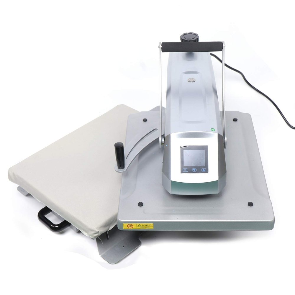 16x20 Inch Heat Press Machine, Manual Shaking Head T-Shirt Heat Press Transfer Machine with Adjustable Pressure, Temperature and Time for Home, Craft Store, Print Store, Photo Studio