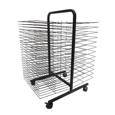 Art Drying Rack Painting Craft Artwork Canvas Storage, Drying Racks,5 Sizes Mobile Art Drying Rack, Classroom Studio Homeing Drying Rack for Kids, Artists, Double Sided Art Rack Storage Organizer on W