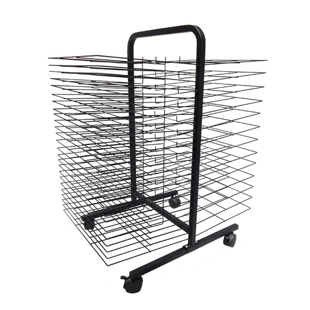 Art Drying Rack Painting Craft Artwork Canvas Storage, Drying Racks,5 Sizes Mobile Art Drying Rack, Classroom Studio Homeing Drying Rack for Kids, Artists, Double Sided Art Rack Storage Organizer on W
