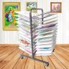 Art Drying Rack Painting Craft Artwork Canvas Storage, Drying Racks,Art Drying Rack, Mobile 26/38/50 Shelves Drying Rack on Wheels, Metal Power Coated Design Artwork Storage Display Rack for Classroom view 3