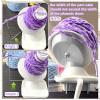 CESUSME Yarn Ball Winder, Yarn Wool String Ball Cake Winder, Hand Operated Winding Wool Winder Machine, Ball Winder for Yarn Tabletop Clamp, Yarn Cake Winder view 2