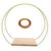 PLAFOPE Metal Floral Hoop Centerpiece Versatile Floral Hoop for Wedding Decorative Hoops DIY Handicrafts view 1