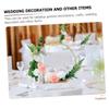 PLAFOPE Metal Floral Hoop Centerpiece Versatile Floral Hoop for Wedding Decorative Hoops DIY Handicrafts view 2