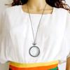 magnifying glass necklace for women Magnifying Glass Necklace Magnifying Glass Pendant Magnifying Glasses Pendant 6X Magnifying Glass Necklace Mini Portable Retro Pendant Magnifier Necklace HD Lens Gl view 4