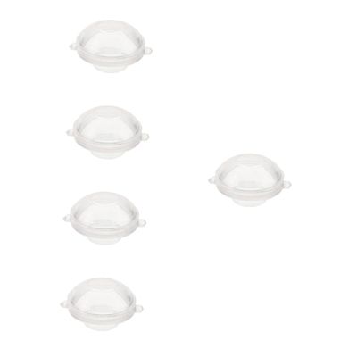 LALAFINA 5pcs Floating Candle Mould for DIY Candle Making Durable Epoxy Mold Wedding and Home Decor Shape