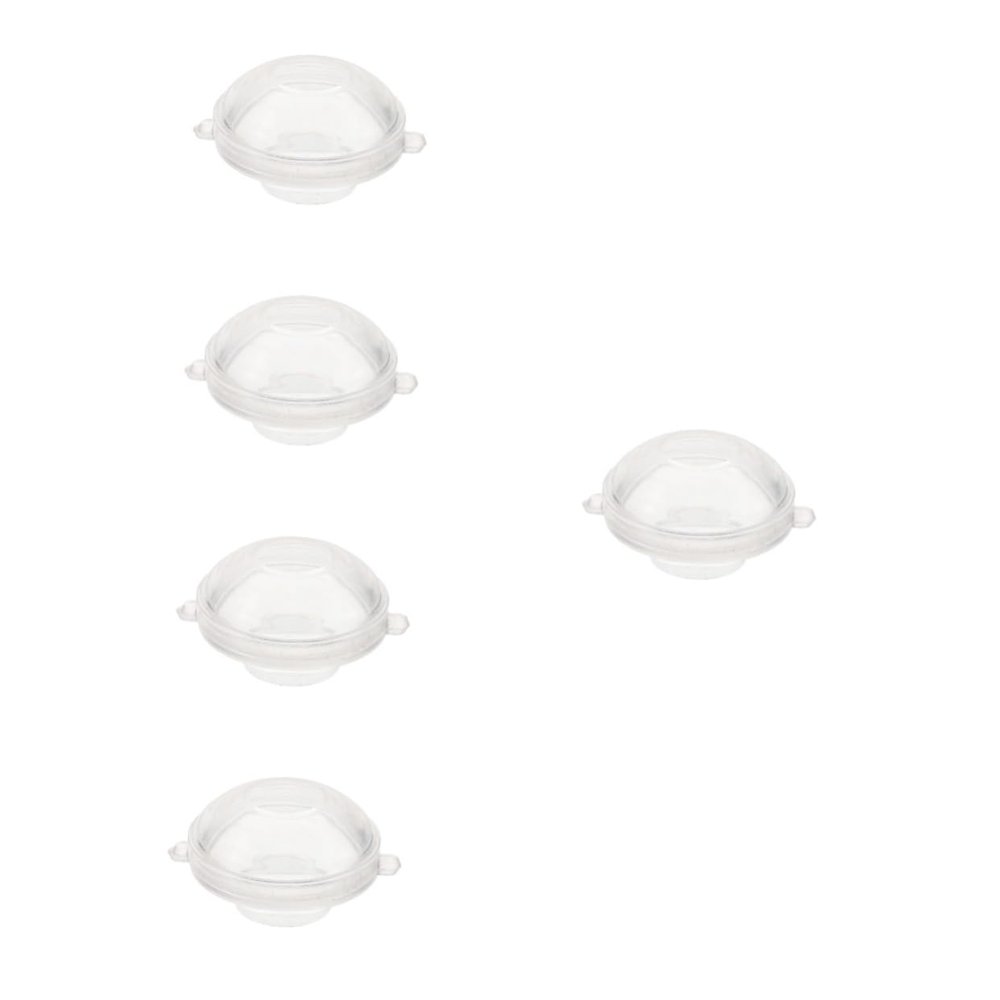 LALAFINA 5pcs Floating Candle Mould for DIY Candle Making Durable Epoxy Mold Wedding and Home Decor Shape