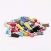10pcs 38mm Leather Tassel for Keychain Cellphone Straps Jewelry Fiber Fringe Suede Tassel DIY Pendant Summer Jewelry Findings (Color: Brown) view 1