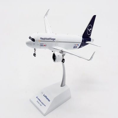 ACE HOBBY for JC Wings for Lufthansa for Airbus A320NEO D-AINZ Hauptstadtflieger Livery 1/200 Aircraft Pre-Built Model