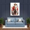 Sewnsty 14CT Stamped Cross Stitch Kits for Adults Clearance Counted Cross Stitch Patterns Santa Claus and Animal Horse Needlepoint Kits for Beginners (Santa Claus and Horse) view 2