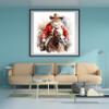 Sewnsty 14CT Stamped Cross Stitch Kits for Adults Clearance Counted Cross Stitch Patterns Santa Claus and Animal Horse Needlepoint Kits for Beginners (Santa Claus and Horse) view 3