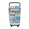 Art Drying Rack for Art Studios & Classrooms, Drying Racks,Powder Coating Finish, Art Shelf Storage Rack on Wheels, Ideal for Education Schools and Art Clubs 20/25/30/35-Shelf/20 Floors ( Size : 20 Fl view 1