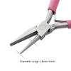 atcdfuw Concave Plier,1 Set DIY Jewelry Tool Round Nose Plier 5 Inches Looping Forming Plier Mini Jewellery Making Craft DIY Plier Tool Pink view 4