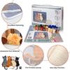 Polar Bear Mother Love Latch Hook Kits Pillow Making Sofa Cushion Cover Latch Hook Carpet Rug Acrylic Yarn,Pillowcase Craft Kits with Printed Canvas for Home Decor 17 x 17 Inch view 4