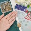 SUNNYCLUE 1 Box 240pcs Double Loop Jump Rings Metal Split Rings 304 Stainless Steel Open Jump Ring Split Jump Rings Linking Ring for Jewelry Making Accessories DIY Earrings Bracelet Necklace Craft view 3