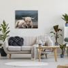 Stupell Industries Highland Cow Portrait Canvas Wall Art by Kim Allen view 2