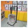 THEGA Art Drying Rack - Art Drying Rack for Classroom, Sturdy Metal Art Rack, Classrooms Foldable Oil Painting Air Drying Rack, with 360-degree Universal Wheels Art Drying Rack, Space-Saving Shelf view 4