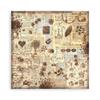 Stamperia Scrapbooking Pad 22 Sheets cm 30.5 x 30.5 (12 x 12 Inches) Single Face - Coffee and Chocolate view 4