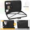 Damero Art Portfolio Case 24 x 36, Artist Portfolio Bag Poster Board Storage with Shoulder Strap, Artwork Carrying Tote Bag for 4k 8k Sketching and Drawing Painting Supply, Black view 4