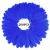Holmgren Royal Blue Goose Feathers - 200pcs 5-7inch Natural Goose Feather Bulk for Crafts DIY Cosplay Wings Wedding Party Halloween Decoration (Royal Blue) view 2
