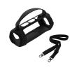 JOYSOG Charge 5 Silicone Case, Portable Carrying Case Sleeve Protector Cover Travel Bag with Shoulder Strap for JBL Charge 5 Wi-Fi/Charge 5 Bluetooth Speaker (Black) view 1