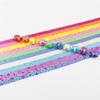 BFLCTTBD 530 Sheets Glitter Origami Star Paper Strips Origami Stars Paper Folding Strips for Christmas School Party Crafts Decoration view 1