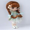 Jusuns JD624 10-11inch Complex Double French Braids Synthetic Mohair BJD Doll Wigs (L.t Carrot) view 2