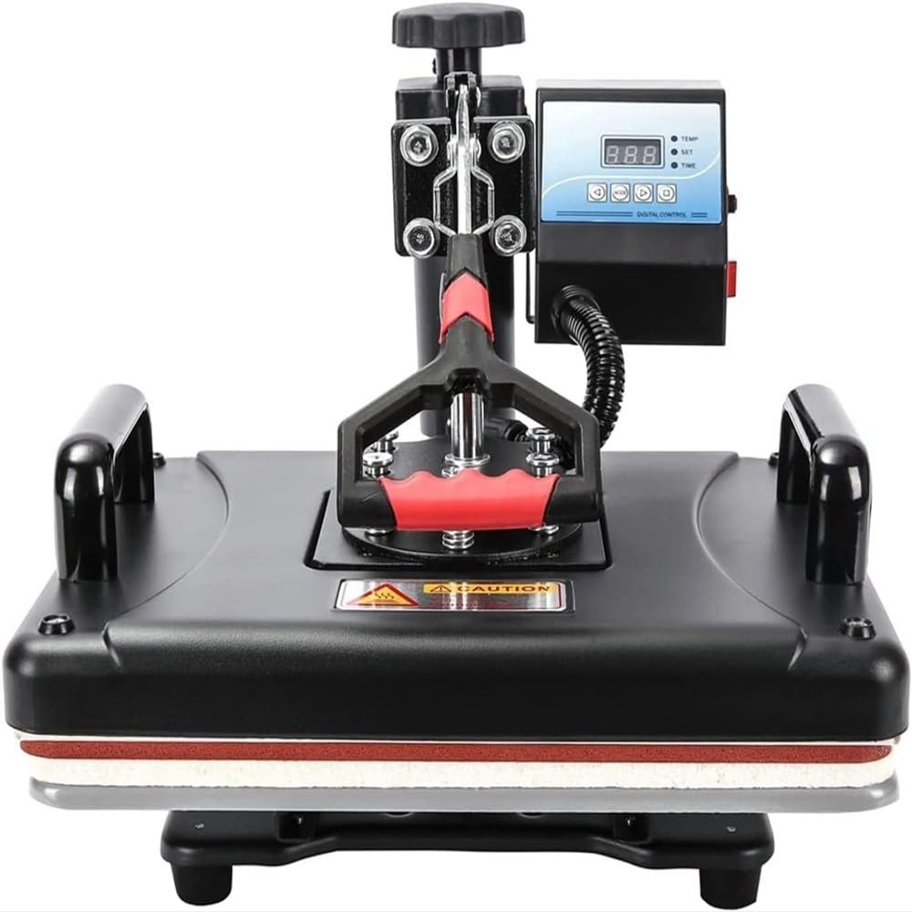 CHIPEL Heat Press Machine30 * 38CM 8 in 1 Combo Heat Press Machine Sublimation Heat Transfer Printer for Mug/Cap/T Shirt