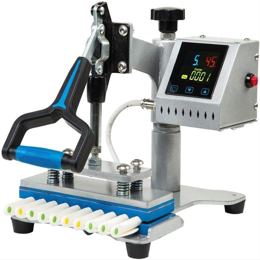 CHIPEL Heat Press Machine10In1 Pen Logo Custom 10 Station Transfer Pen Heat Press Machine