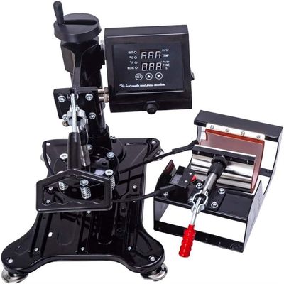 CHIPEL Heat Press Machine38X38 5 in 1 Combo Heat Press Machine,Sublimation/Heat Press,Heat Transfer Machine for Mug/Cap/T Shirt/Phone Cases (Size : AU)