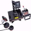 CHIPEL Heat Press Machine38X38 5 in 1 Combo Heat Press Machine,Sublimation/Heat Press,Heat Transfer Machine for Mug/Cap/T Shirt/Phone Cases (Size : AU) view 2