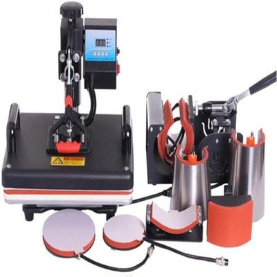 CHIPEL Heat Press Machine8 in 1 Heat Press Machine, 30X 38Cm Heat Transfer Machine with Professional Swing Arm, Digital Sublimation for T-Shirt, Mug, Hat, Plate, Cap
