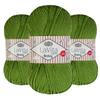 LaVita Baby Premium Anti-Pill Acrylic Yarn - 820 Yards, 3 x 3.5 oz - Warm, Airy Fiber with Silky Texture - Oeko-TEX Certified, Durable, Lightweight, Long-Lasting, Solid Pastel Colors - 3 Skeins Pack view 1