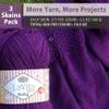 LaVita Baby Premium Anti-Pill Acrylic Yarn - 820 Yards, 3 x 3.5 oz - Warm, Airy Fiber with Silky Texture - Oeko-TEX Certified, Durable, Lightweight, Long-Lasting, Solid Pastel Colors - 3 Skeins Pack view 3