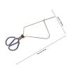 KALLORY Metal Glazing Plier Pottery Dipping Clip Tool for Clay Application for Artists and Hobbyists Construction for Use view 2