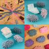 JubileeYarn Fun Finger Gradient Loops Yarn - 100g/Skein Jumbo Polyester - Mantus - 5 Skeins view 3