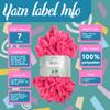 JubileeYarn Fun Finger Gradient Loops Yarn - 100g/Skein Jumbo Polyester - Mantus - 5 Skeins view 4