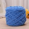Knitting Yarn 100 Grams/1 Ball of Soft Cotton Hand-Knitted Yarn, Thick Woven, Crochet Needle Worsted, Thick Icicle Wool, Blue Segment Dyeing (Color : Gem Orchid) view 2
