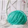 Knitting Yarn Chunky Yarn DIY Thick Yarn Super Thick Chunky Yarn Wool Roving Yarn for Spinning Hand Knitting Blanket Arm Knitting Arm Knitting Yarn (Color : Green 500g) (Color : Sky Blue 500g) view 1